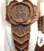 Armor leather pattern | Druid LARP set | Patterns & Instructions
