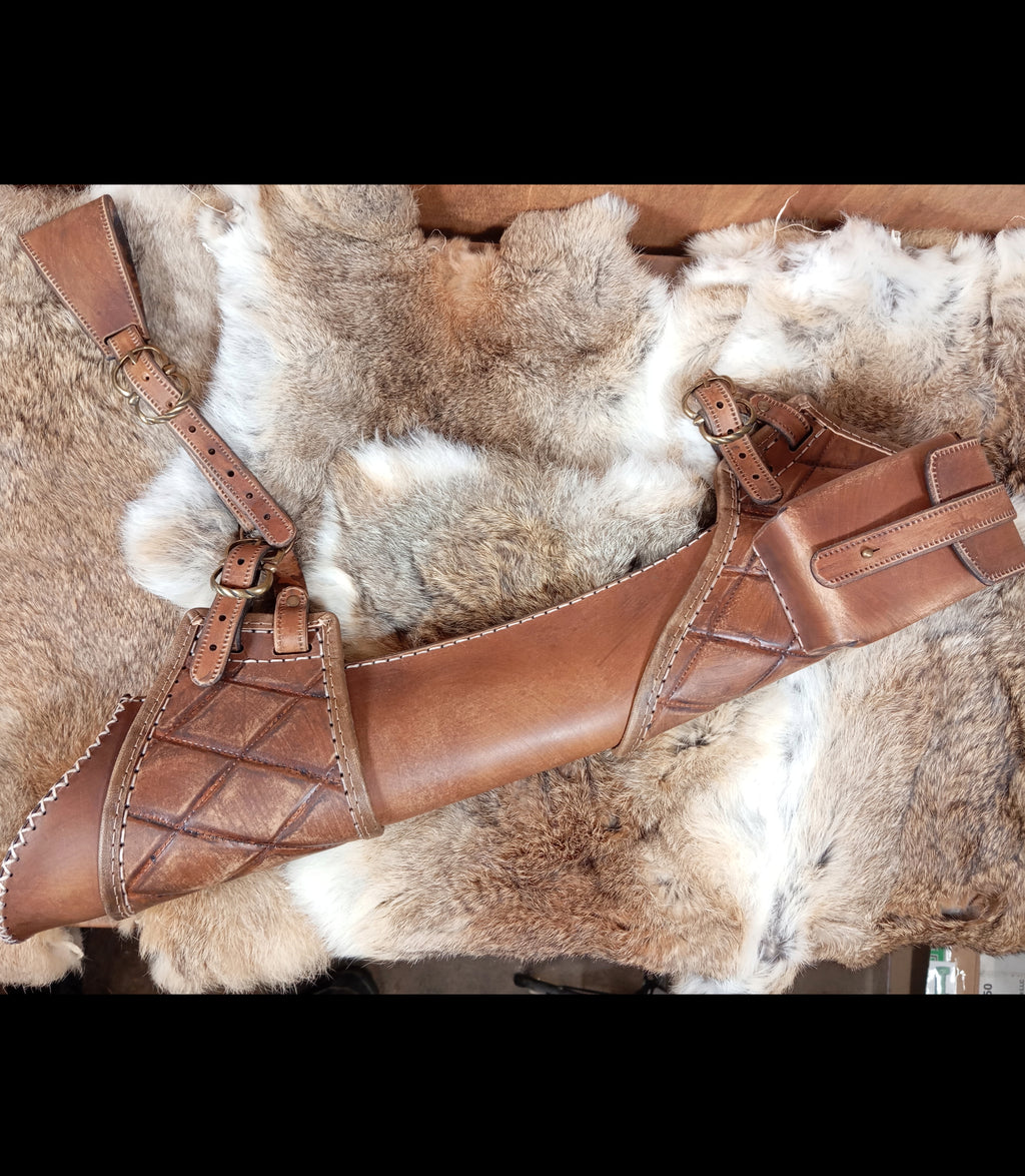 Leather quiver pattern | LARP archery | Easy to make with instructions