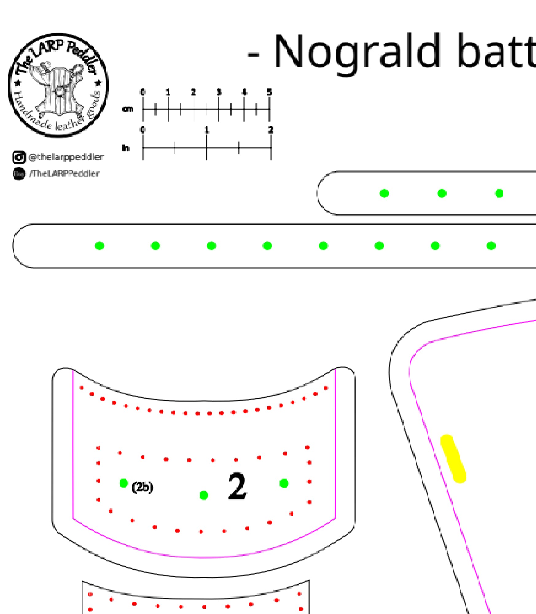 Bracers leather pattern | Warrior witcher LARP | DIY instructions