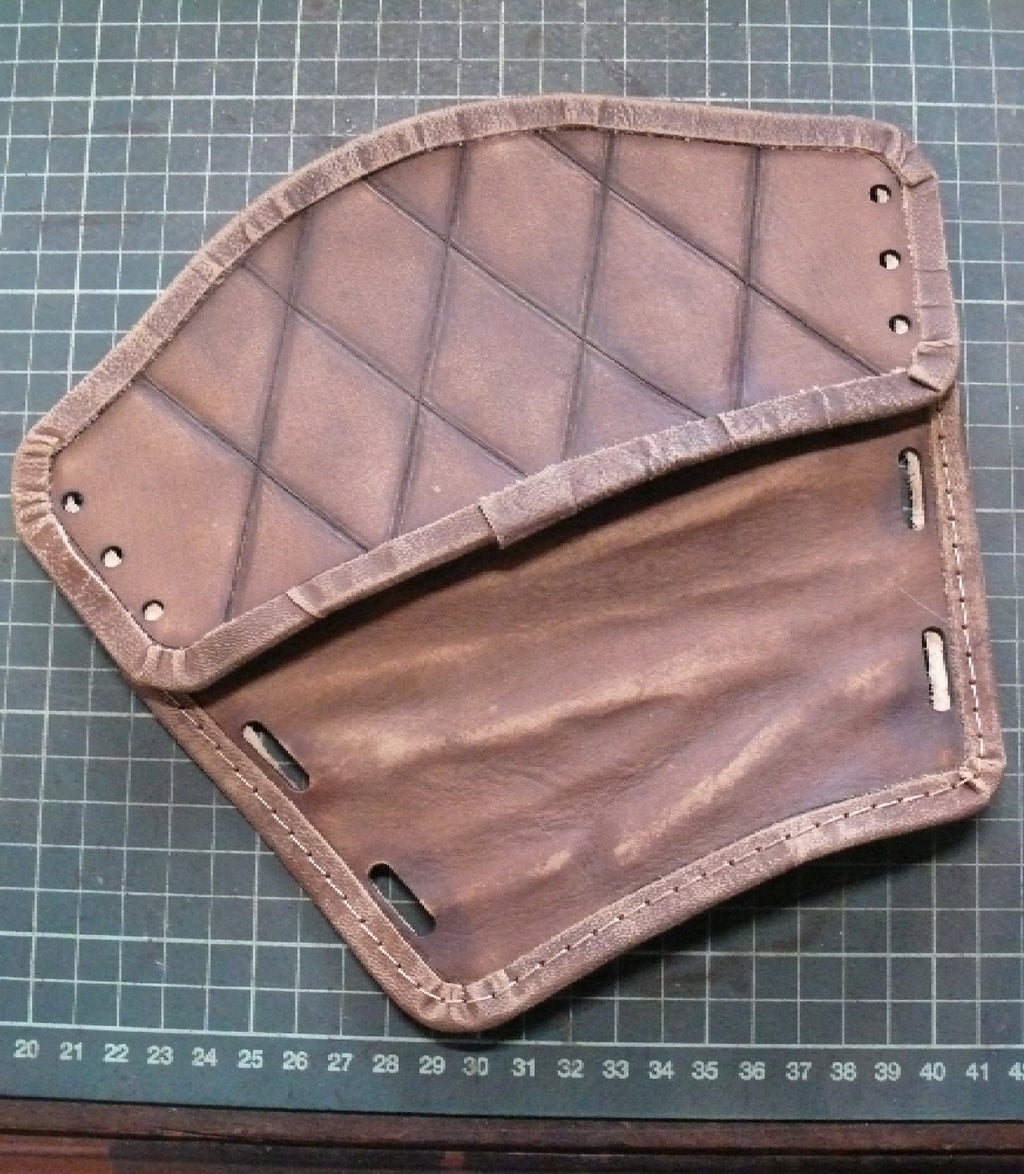 Leather bracers pattern | LARP Warrior | Easy to make with instructions