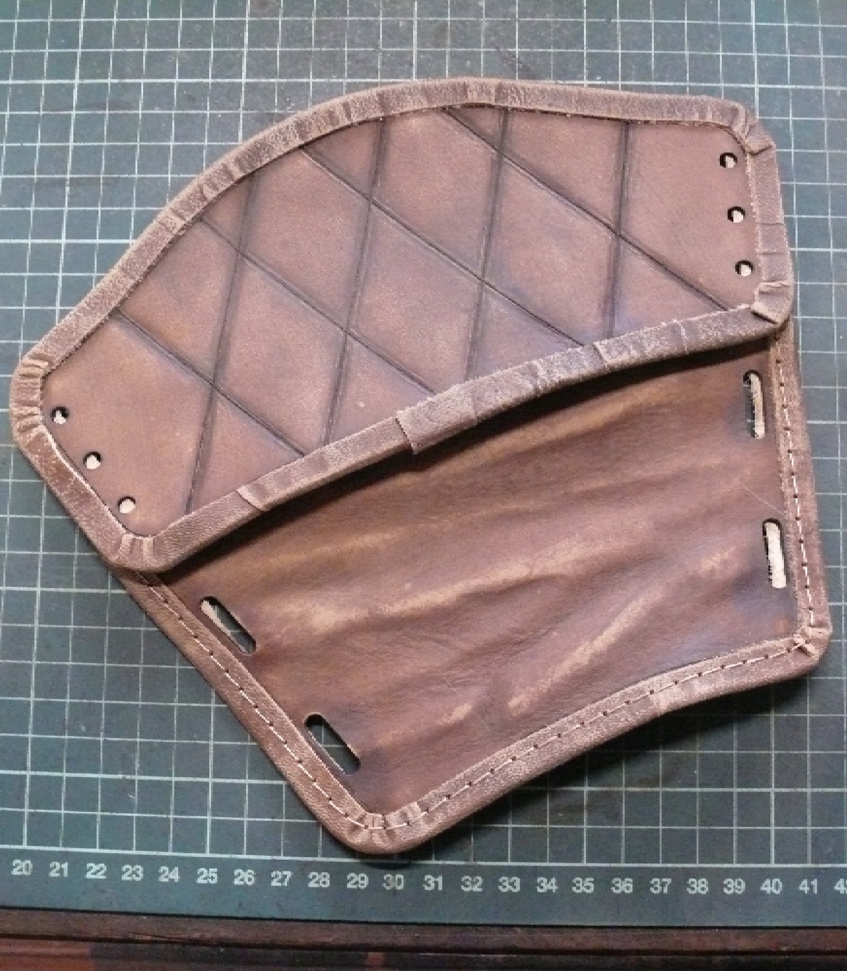 Leather bracers pattern | LARP Warrior | Easy to make with instructions
