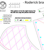 Bracer leather pattern | DnD Rogue armor | DIY instructions