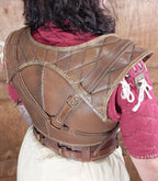 Female Armor leather pattern | DnD Rogue character | DIY instructions included