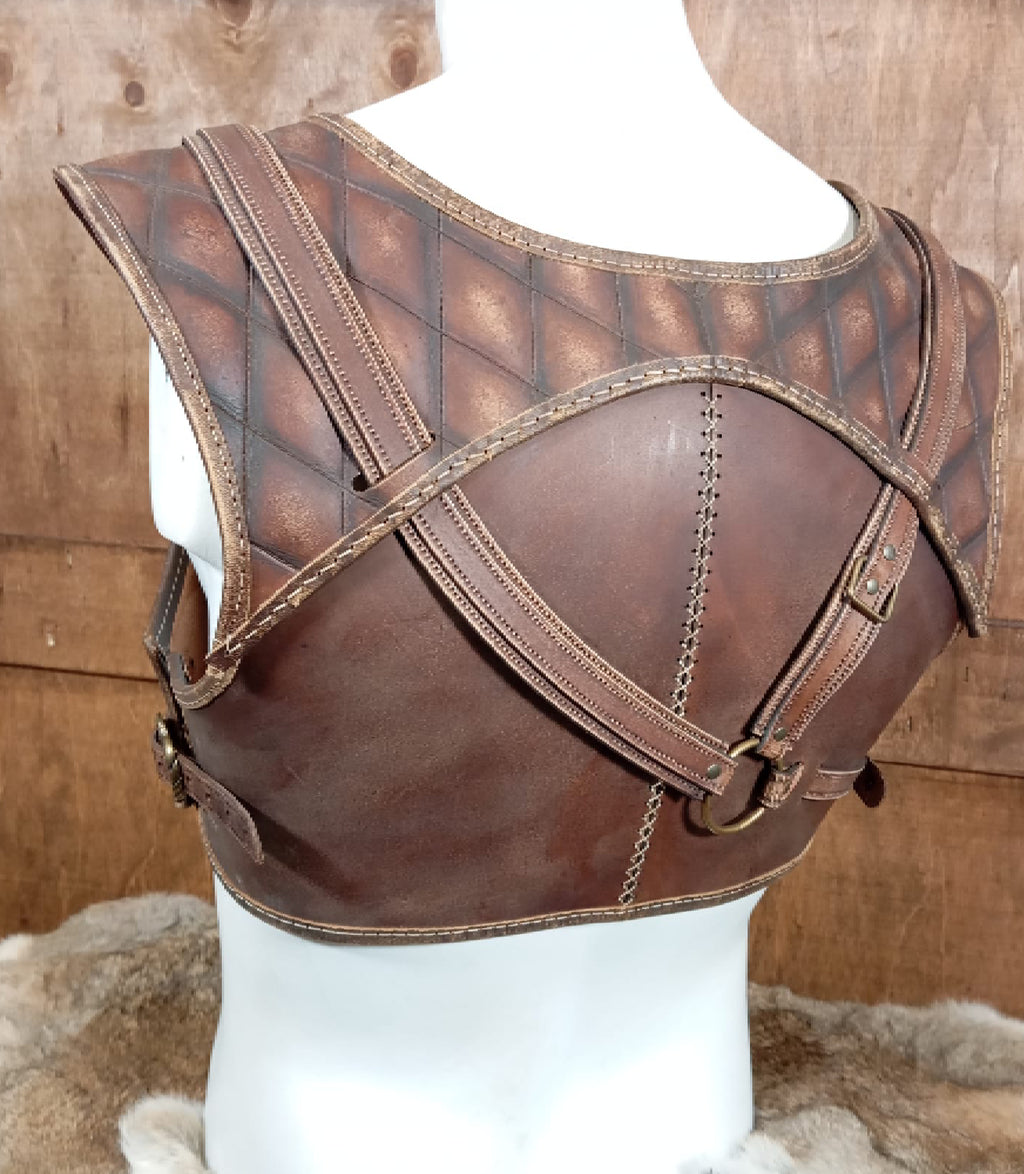 Armor leather pattern | DnD Rogue character | DIY instructions included