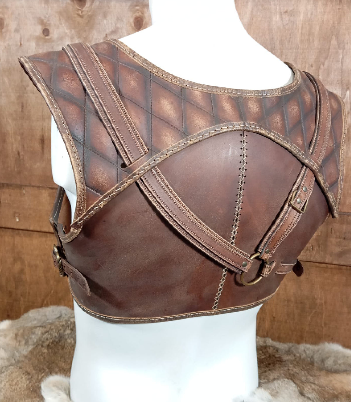 Armor leather pattern | DnD Rogue character | DIY instructions included