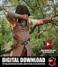 Rogue armor leather pattern BUNDLE | LARP Assassin Witcher | DIY instructions