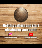 Armor leather pattern | Druid LARP set | Patterns & Instructions