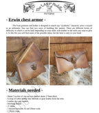 Book leather Pattern | LARP wizard | PDF instructions