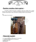 Quiver Leather Pattern | Crossbow LARP | Patterns & Instructions