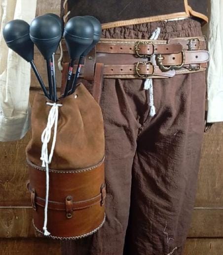 Quiver Leather Pattern | Crossbow LARP | Patterns & Instructions