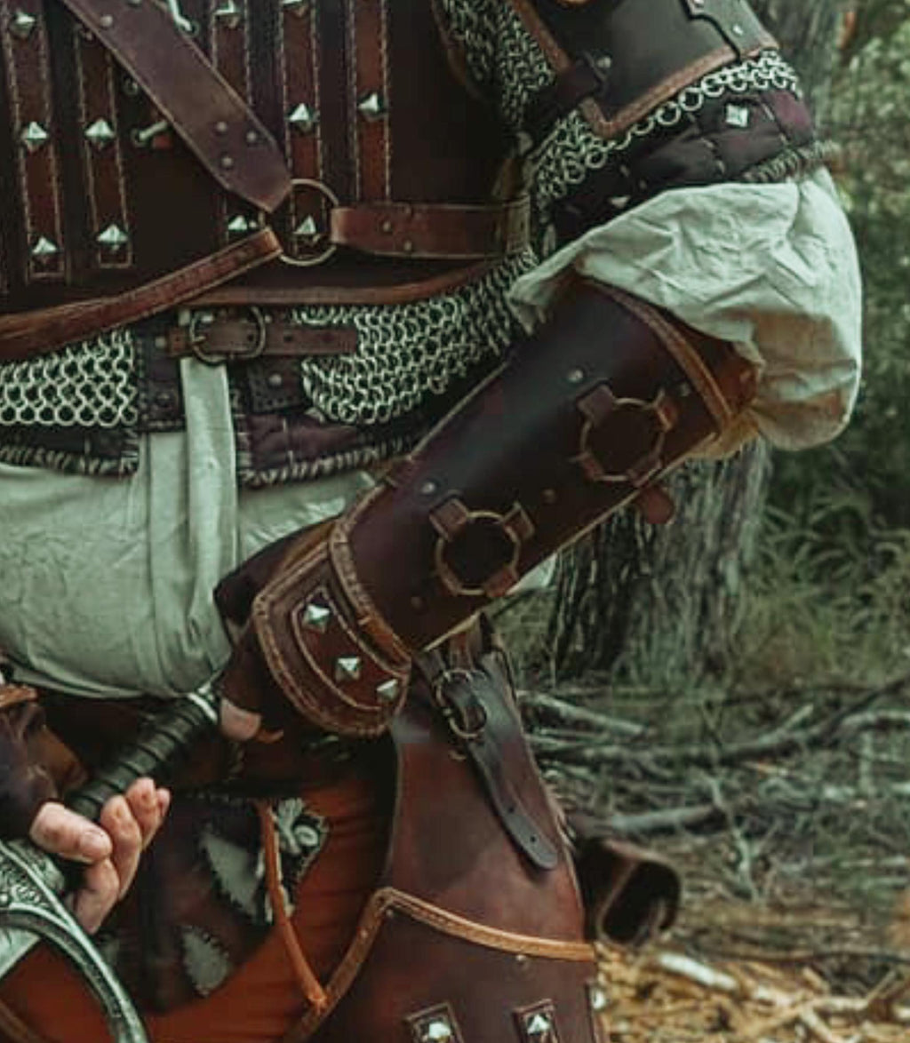 Armor set leather pattern bundle | Witcher LARP | DIY instructions