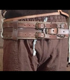 Leather pattern belt | LARP medieval | DIY instructions