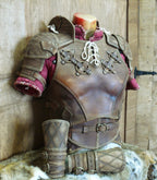 Leather bracers pattern | LARP Warrior | Easy to make with instructions