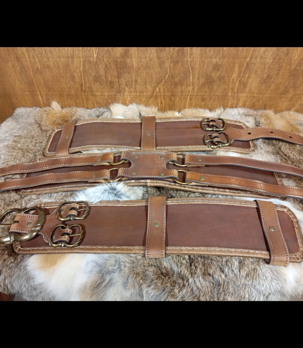 Leather pattern belt | LARP medieval | DIY instructions