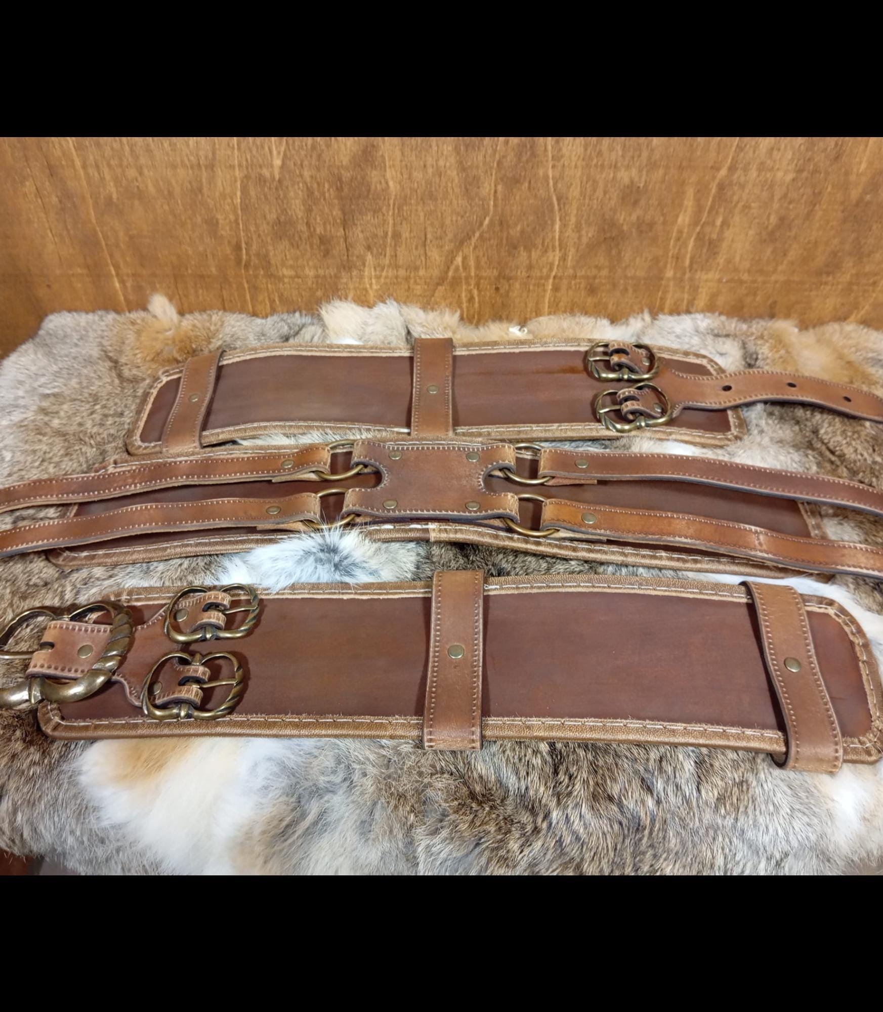 Leather pattern belt | LARP medieval | DIY instructions