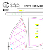Kidney belt leather pattern | LARP female armor | DIY instructions