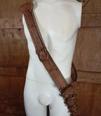 Baldric leather pattern | Steampunk musketeer | DIY instructions