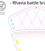 Leather bracers pattern | LARP Warrior | Easy to make with instructions
