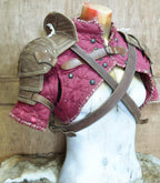 Shoulder pad leather pattern | LARP Warrior | DIY Instructions
