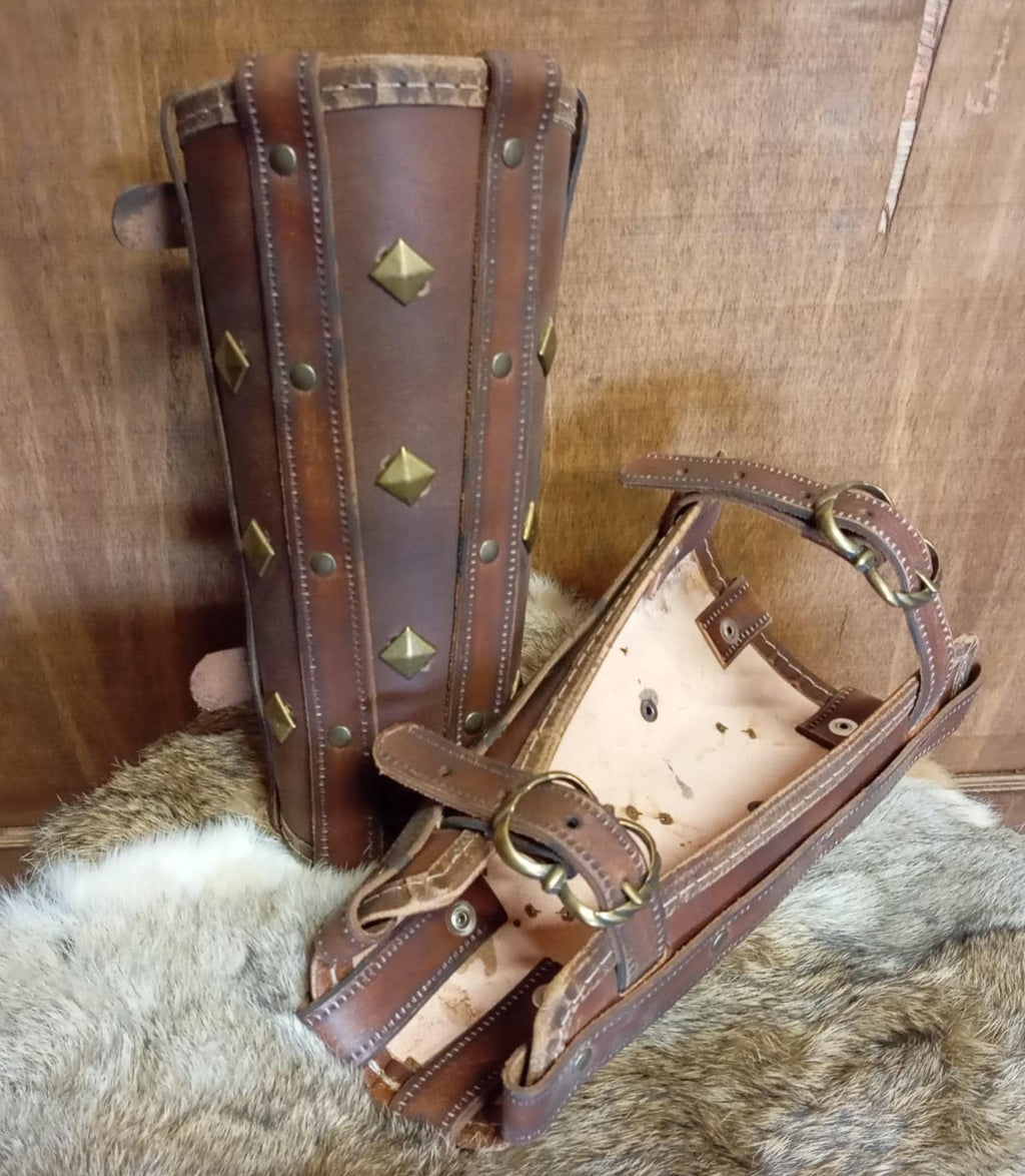 Bracer leather pattern | LARP warrior or ranger | DIY with instructions