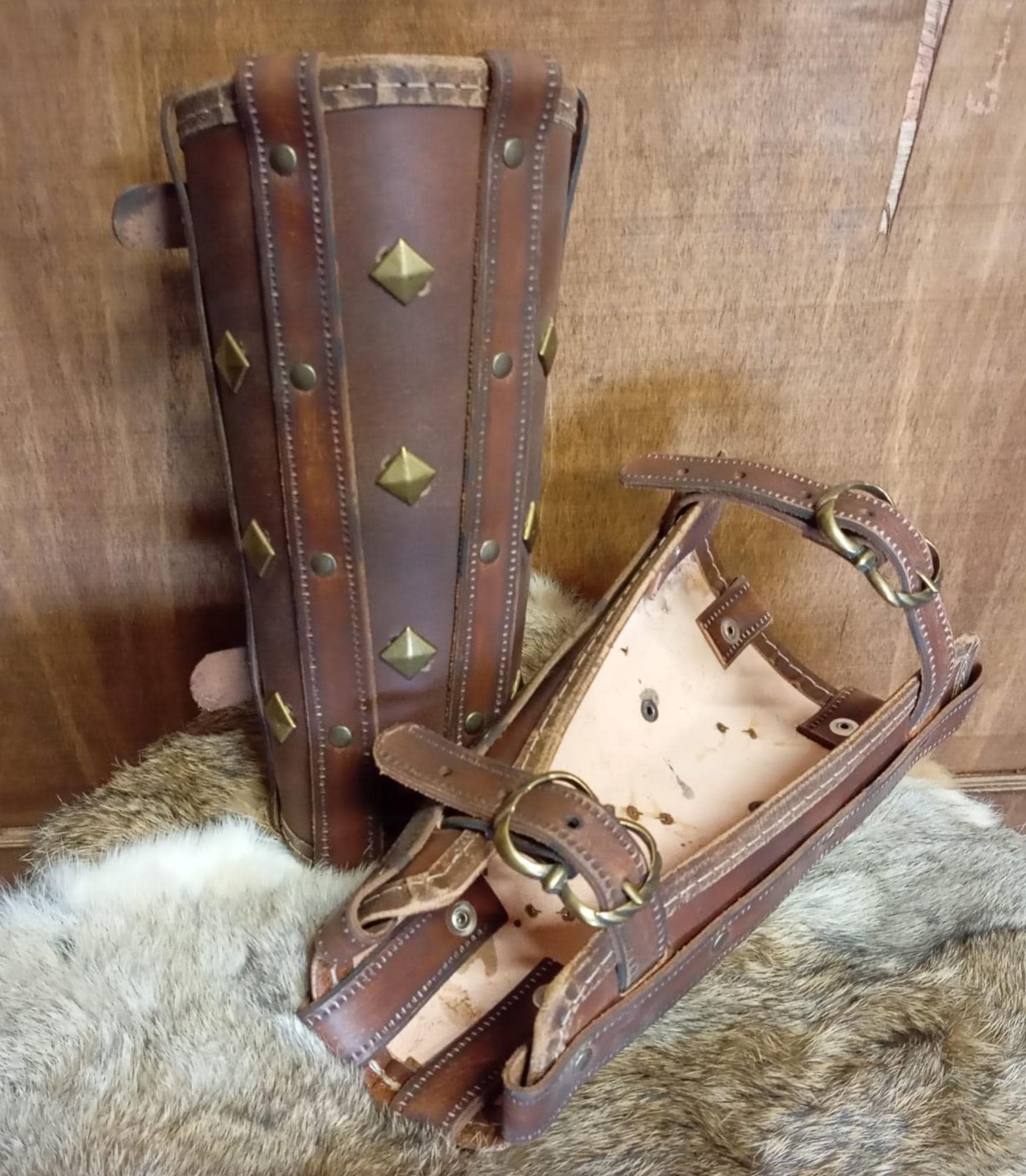 Bracer leather pattern | LARP warrior or ranger | DIY with instructions