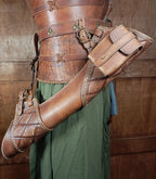 Leather quiver pattern | LARP archery | Easy to make with instructions