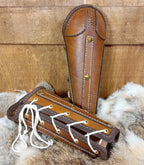Bracers leather pattern | LARP Viking warrior armor | DIY instructions included