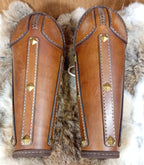 Bracers leather pattern | LARP Viking warrior armor | DIY instructions included