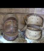 Knee armor leather pattern | LARP armor | DIY with instructions
