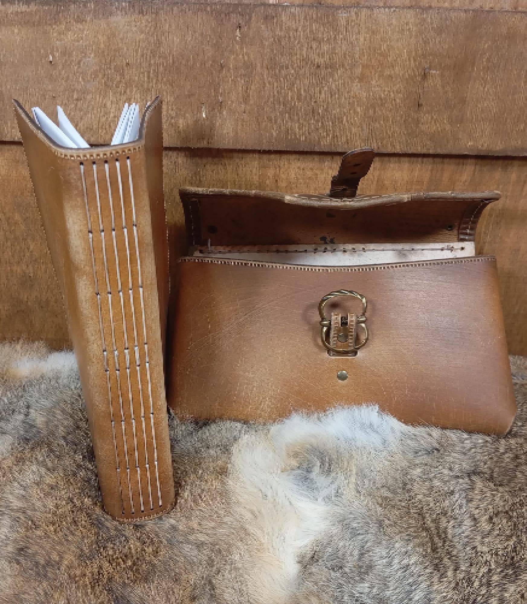 Book leather Pattern | LARP wizard | PDF instructions
