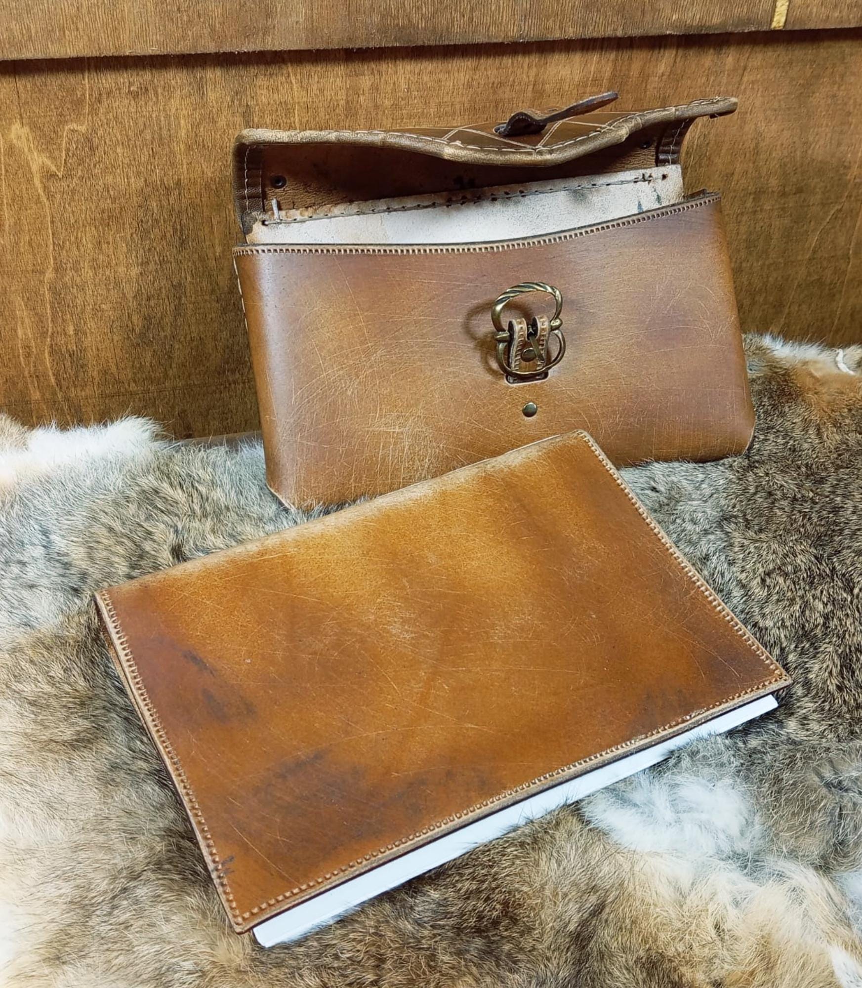 Book leather Pattern | LARP wizard | PDF instructions
