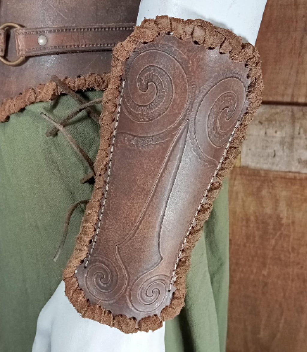 Bracer Leather Pattern | Druid LARP | Pattern & Instructions