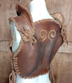 Female Armor Leather Pattern | Druid LARP | Pattern & Instructions