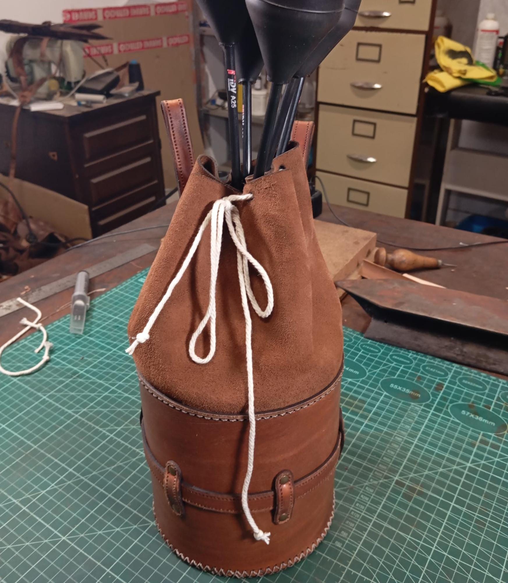 Quiver Leather Pattern | Crossbow LARP | Patterns & Instructions