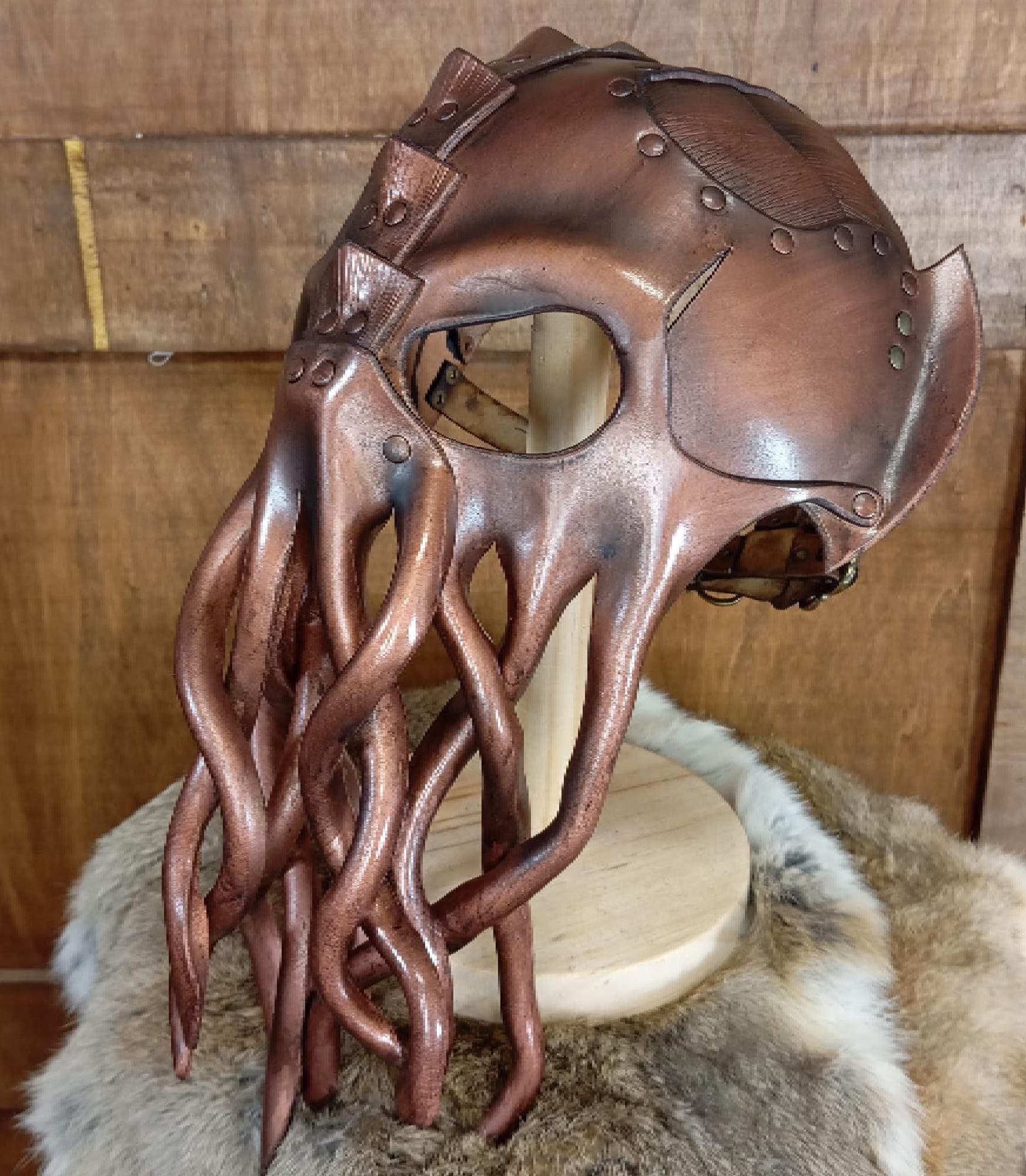 Cthulhu Mask Leather Pattern | Kraken Cultist | Pattern & Instructions