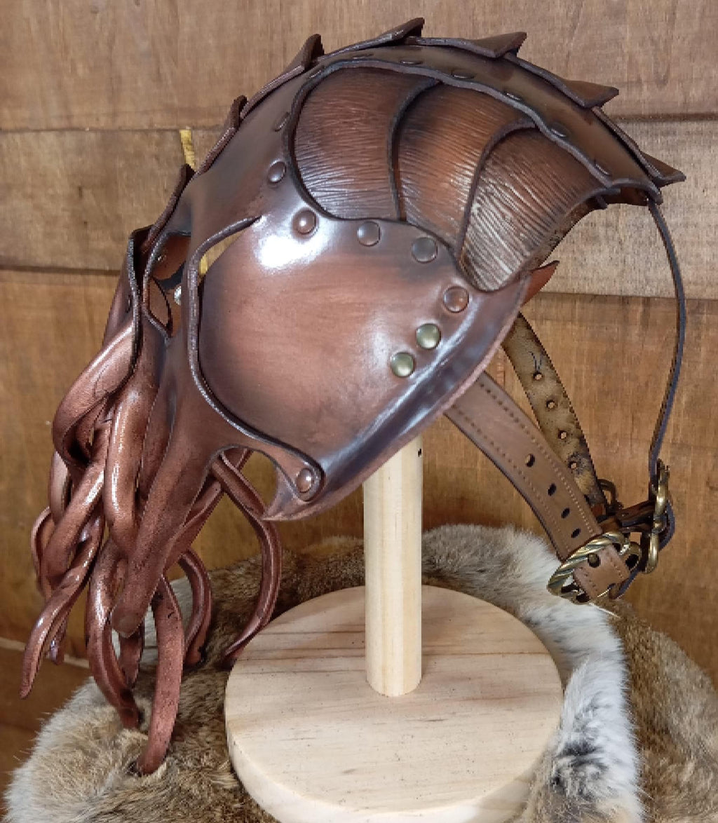 Cthulhu Mask Leather Pattern | Kraken Cultist | Pattern & Instructions