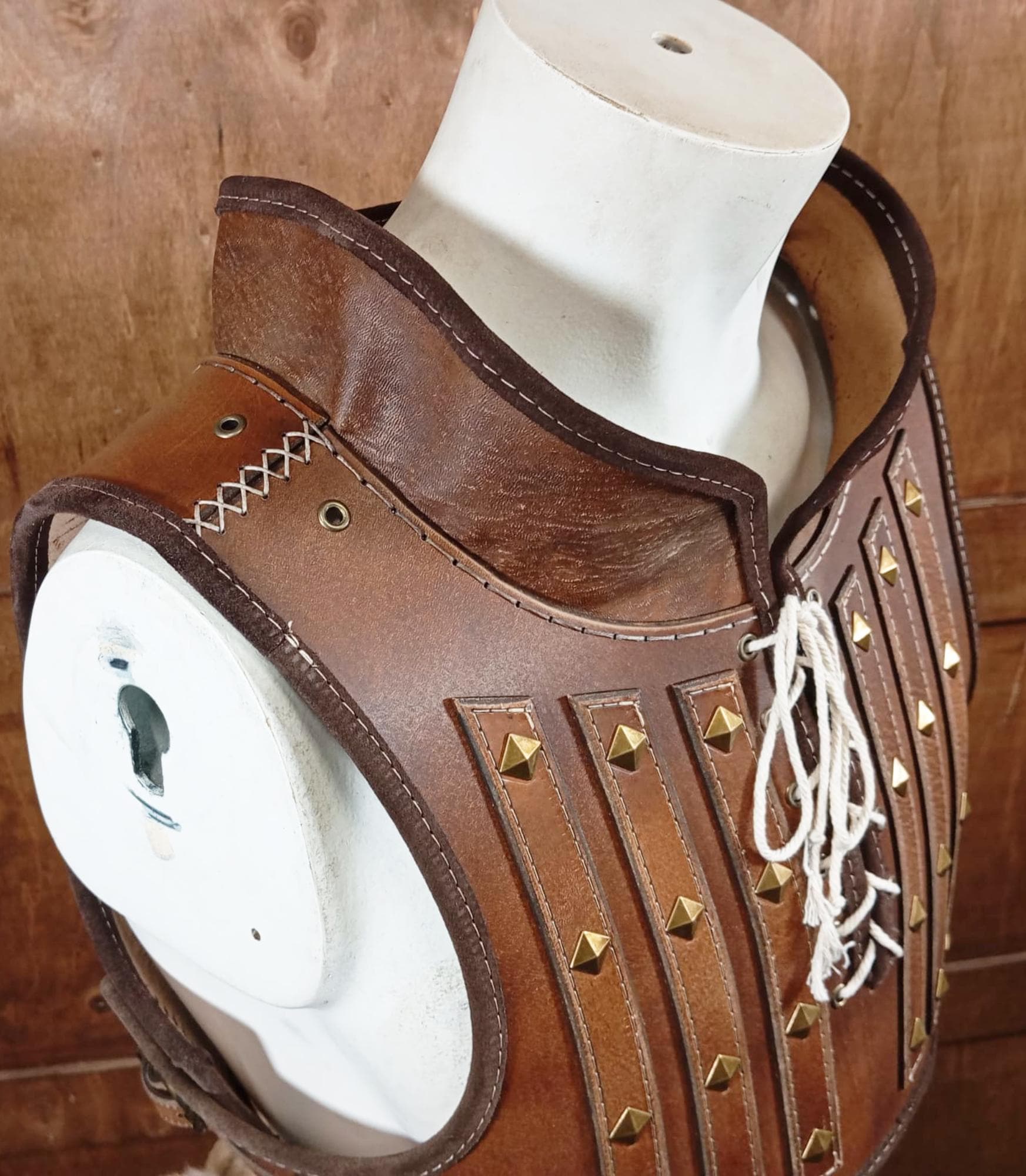 Chest armor leather pattern | Witcher LARP warrior | DIY instructions