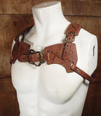 Chest harness leather pattern | tactical Rogue LARP | DIY instructions